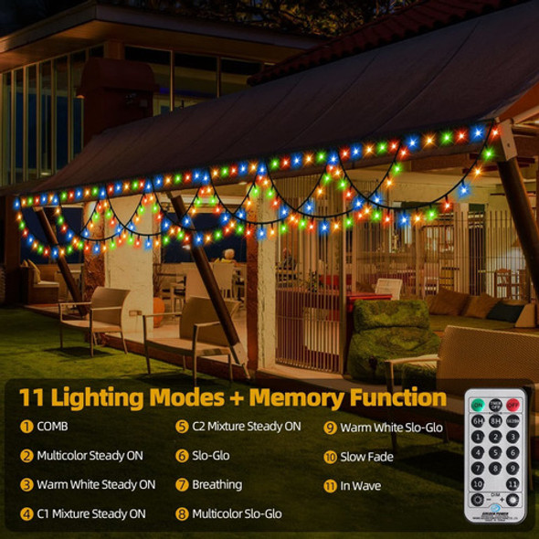 Mzd8391 Luces Led De Navidad De 40 Pies Y 380 Luces Led Que 1