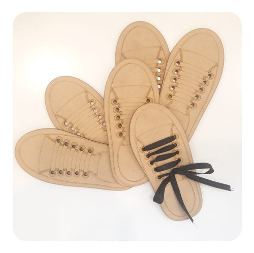 Juego Didáctico -zapatilla Fibrofacil- X 10 Pares - New Life 0
