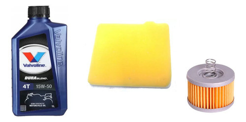 Kit Service Aceite Valvoline Filtros Rouser 135 Bajaj Eltala 0