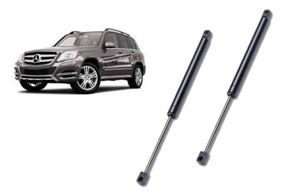 Kit X2 Amortiguadores Capot Mercedes Benz Glk 300 12/ 1