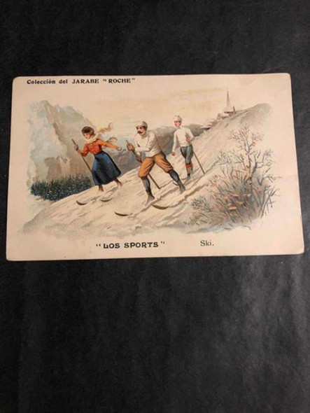 Antigua Postal Publicidad Roche Esqui Alpino. 53536 0