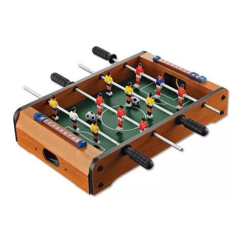 Mini Metegol De Mesa Table Football De Madera 51cm En Caja 0