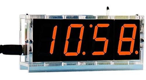 Kunhe Diy Digital Clock Kit 4 Digitos Led Kit De Reloj Elec 0