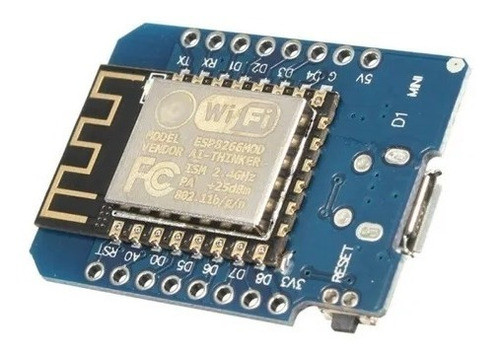 Mini Nodemcu D1 Wifi Esp8266 Esp12f 4mb Uart  - Unoelectro 0