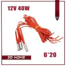 Cartridge Calentador 12v 40w Ceramica 3d Prusa Itytarg 1