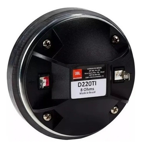 Driver Jbl Selenium D220ti Titanio 80w Rms 8 Ohms 1 Pulgada. 0