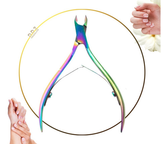 Corta Cutícula Alicate Acero Inoxidable Profesional Tornasol 0