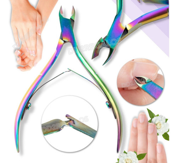 Corta Cutícula Alicate Acero Inoxidable Profesional Tornasol 1