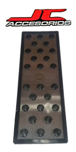 Apoya Pie Metalico Con Logo Fiat 1