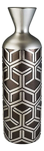 Ok Lighting Ok-4276-v2 Jarrón Decorativo De Castaño Savannah 0