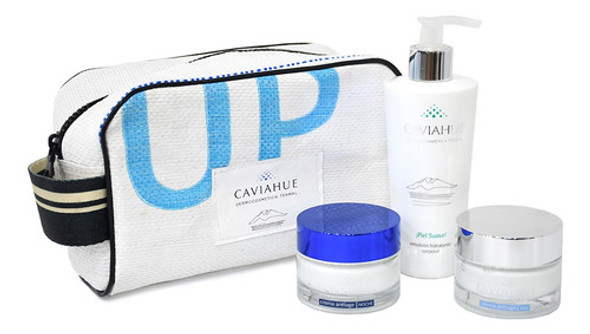 Kit Skin Care Crema Antiarugas Emulsión Hidratante Caviahue 0