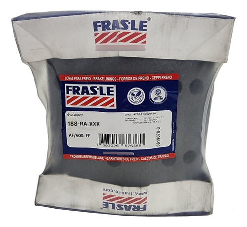 Cinta Freno Trasera Mercedes Benz Oh1620 Of1722 Vw 18.330 0