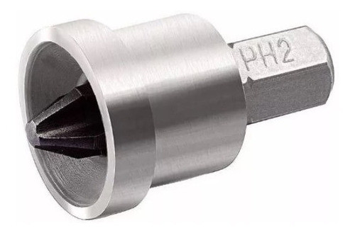Punta Ph2 Atornillador Copa Con Tope Durlok Ruhlmann 0