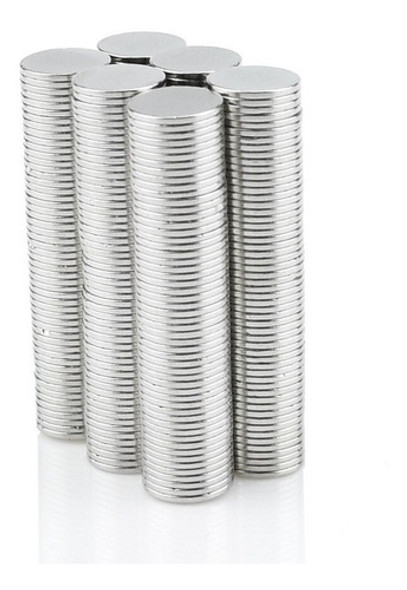 25 Imanes De Neodimio 10x1 Mm Ultrapotentes 0