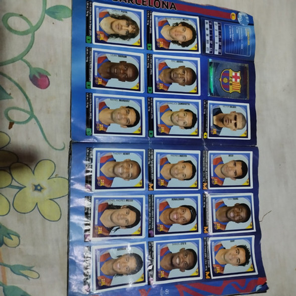 Album De Figuritas Champions Lague 2007/08 Completo 1