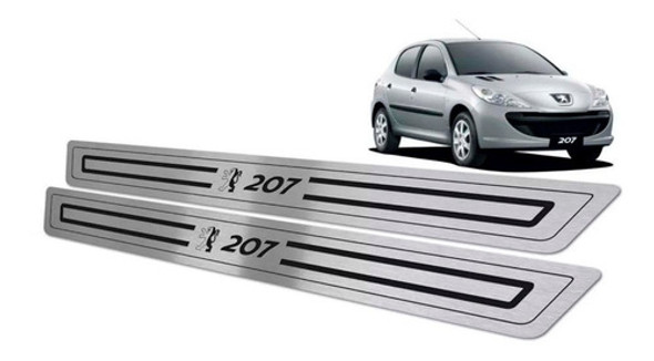 Cubre Zocalos P/ Peugeot 207 Todos Los Modelos 3 Puertas 0