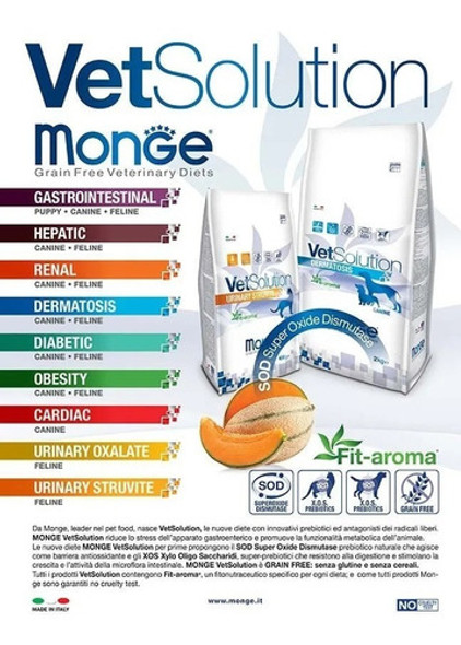 Monge Gatos Feline Grain Free Renal 1,5 Kg Con Regalo 1