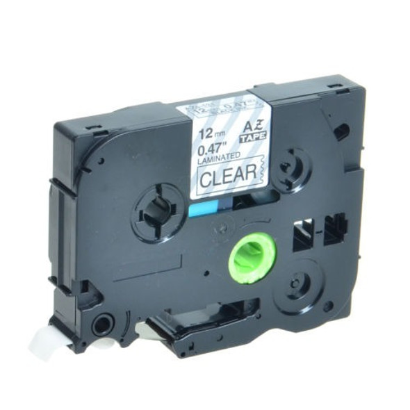 Negro De Alta Calidad 2 En Etiqueta Clara Cinta 12mm Tz-131 1