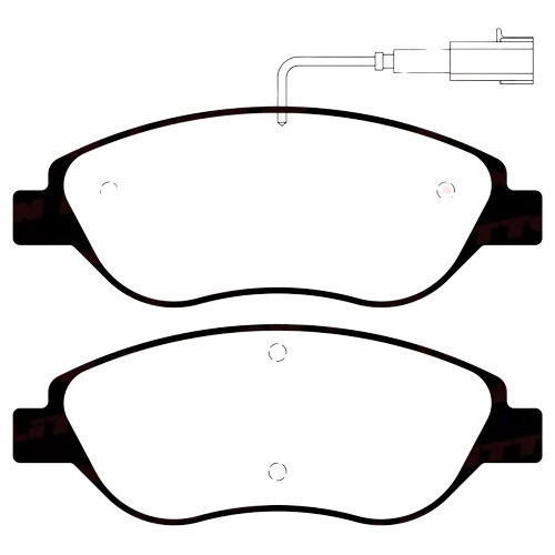 Pastilla De Freno Litton Brakes Fiat Bravo 07/.. Ii 1.4- 1.9 0