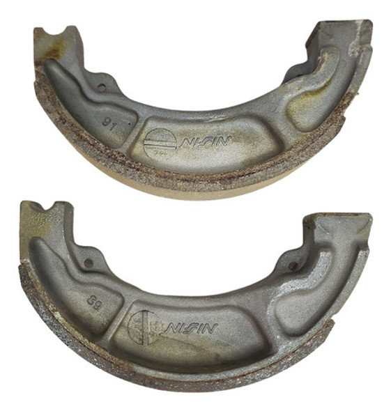 Zapata De Freno Trasero Hamp P/ Honda Cg 150 Titan 1
