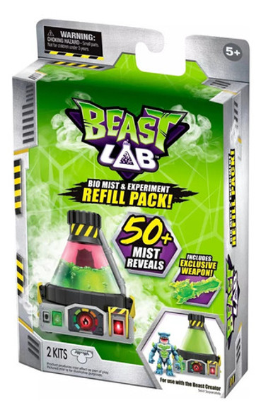 Beast Lab Creador De Bestia Refill Pack 2 Nuevo Experimentos 0
