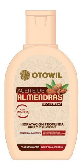 Aceite Almendras Otowil 60 Cm3 0