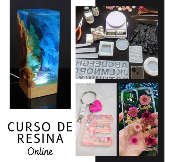 Resina Epoxi Completo On Line Curso Envio Inmediato 0
