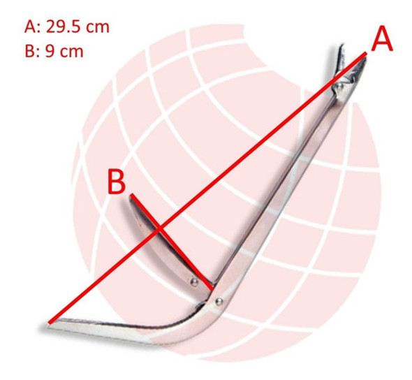 Pinza Saca Anzuelos Metal Con Mango Curvo Y Gatillo Surfish 1