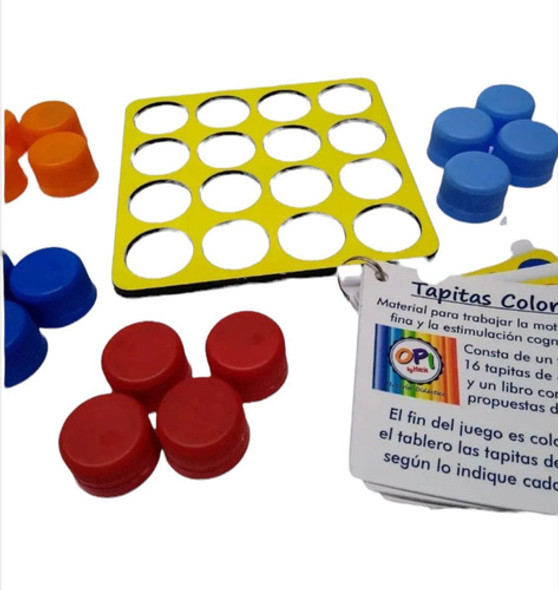 Juego Didactico Tapita Color 1