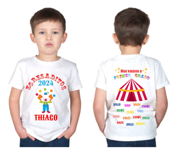 Plantillas Diseños Egresaditos Egresados Remeras #21 Circo 0