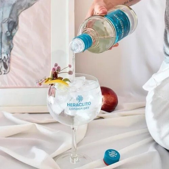 Gin Heraclito London Dry Destilado Botella 750 Ml Premium 1