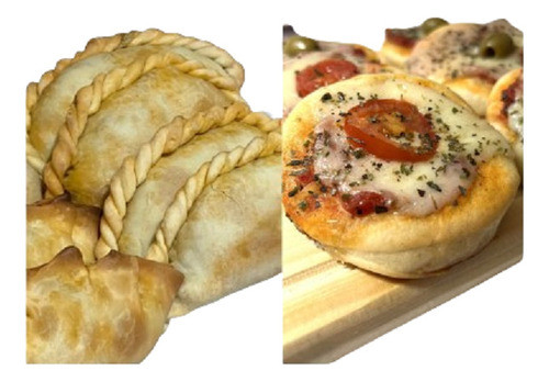 25 Pizzetas + 25 Empanaditas De Copetin 0