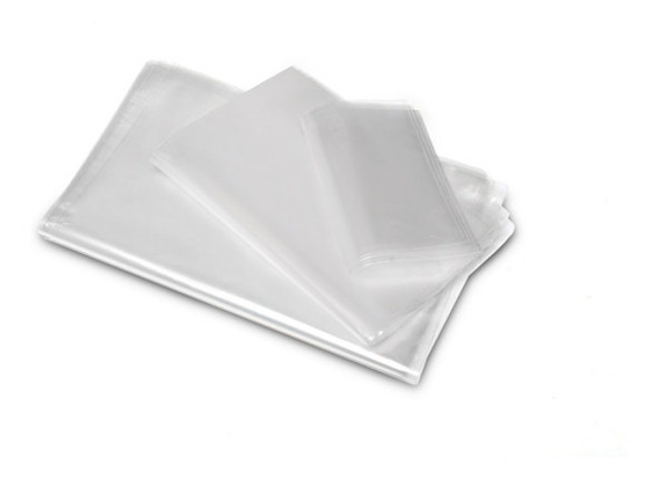 400 Bolsas Para Vacio Lisas 20x30 Cm 60 Micrones Premium 0