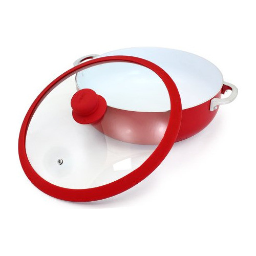 Imusa Usa Chi-80684 Juego De Caldero De Cerámica Antiadheren 1