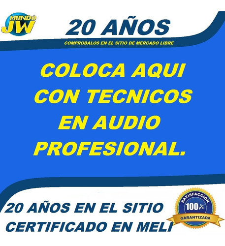 Kit De Cables Para Instalacion De Potencia Audiocar Jw 1
