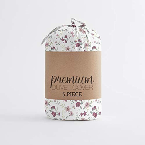 Juego De Funda Nórdica Linen Market, Blossom Pink, King/cali 1