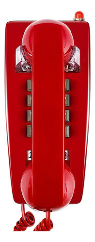 Teléfono Fijo Con Cable Sangyn Teléfono De Pared Retro De Es 0