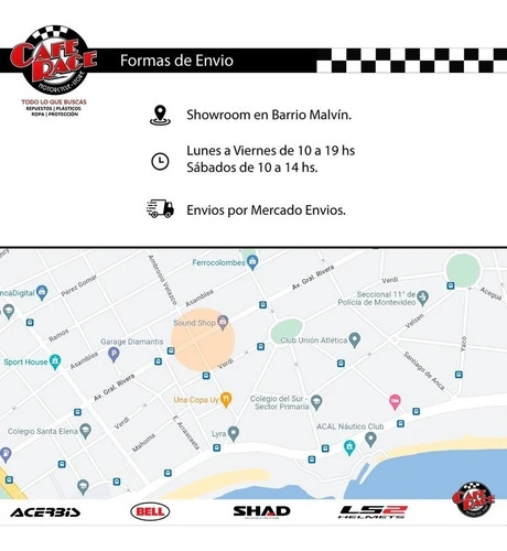 Guardabarro Trasero Negro Honda Cre 450 F 2006 - Cafe Race 1