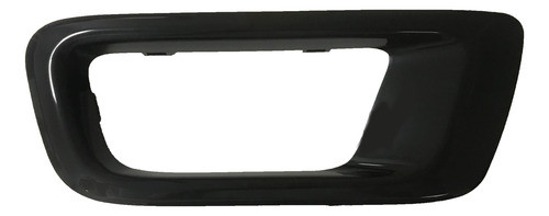 2 Aros Carcazas Porta Faros Auxiliares P/chevrolet S10 Negro 1