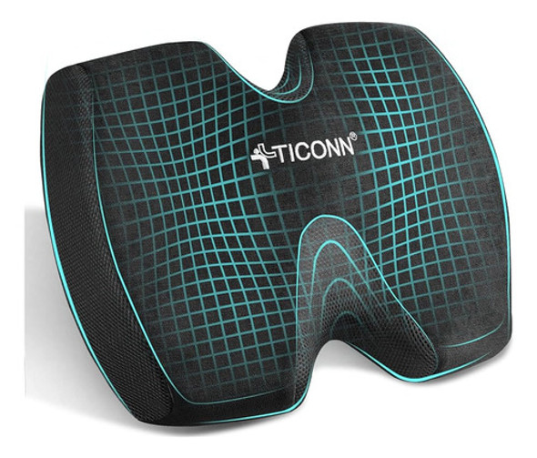 Cojín De Asiento De Espuma Viscoelástica Ticonn, Cojín De Si 0