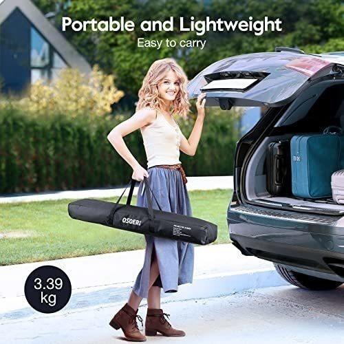 Pantalla Proyector Con Soporte 120 16:9 4 K Portatil 1