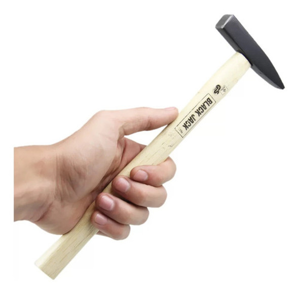 Martillo Mecánico 100 G Acero Forjado Cabo De Madera Prof. 0