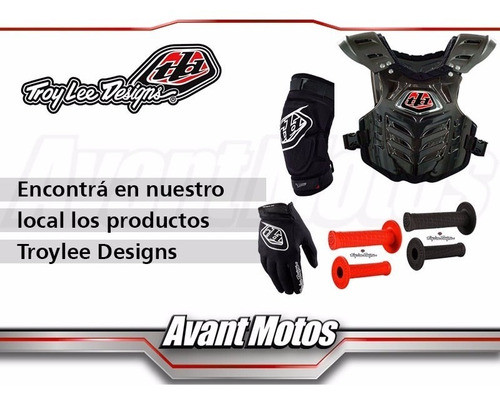 Puños Moto Mx Emig V2 Lock On Negro Avant 1
