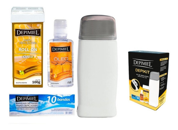 Depikit Depimiel 3 Roll-on Clasica Miel Bandas Depilacion 1