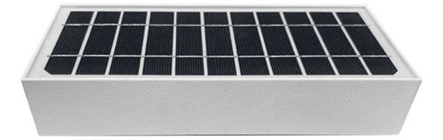 Artefacto Exterior Solar De Pared Blanco Con Sensor De Movim 1
