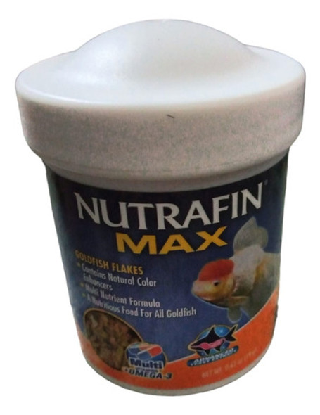 Alimento Peces Tropicales Nutrafin Max Flakes 19 Grs 0