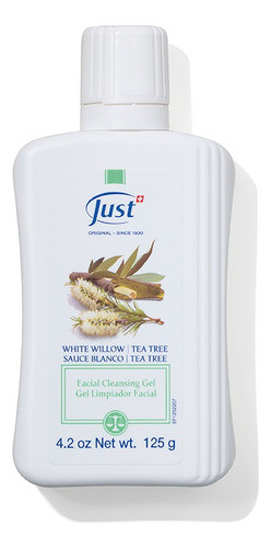 Gel Limpiador Facial Just Sauce Blanco Y Tea Tree 125g 0