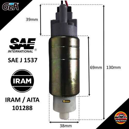 Bomba De Nafta S/kit Peugeot 306 Bmw Horizontal 3 Bar 100 Lh 1