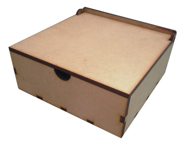 Caja Bombonera De 11x11x5cm En Fibrofacil X 10un Bombones 0