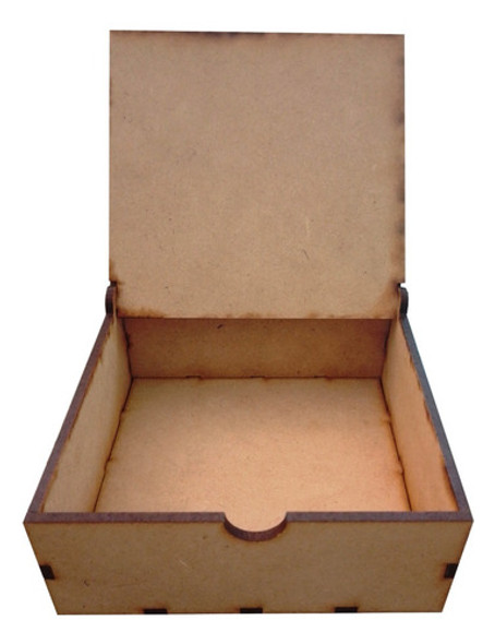 Caja Bombonera De 11x11x5cm En Fibrofacil X 10un Bombones 1